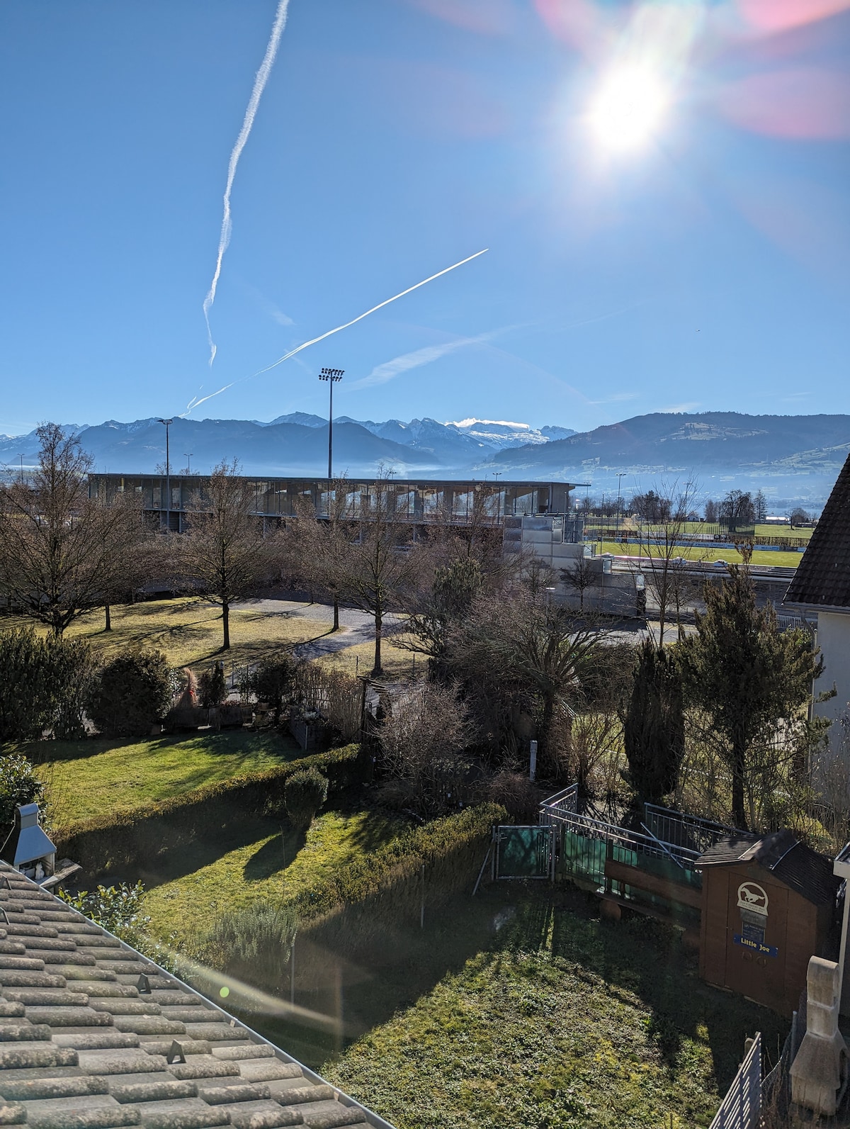 Haus Blumenau – Aussicht auf den Zürichsee